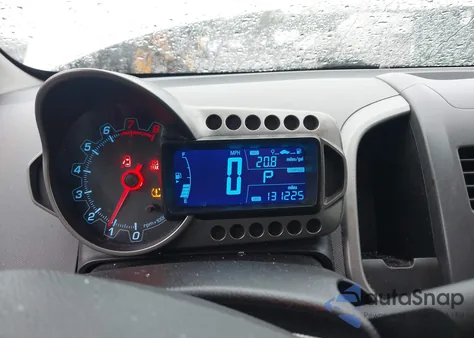 2012 Chevrolet Sonic 2Lt из США, поврежденный, VIN 1G1JC5SHXC4112709